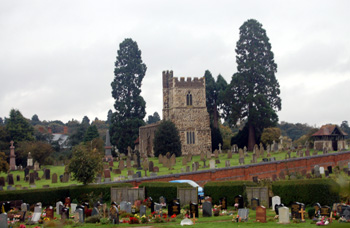 Old Linslade church from the west October 2008
